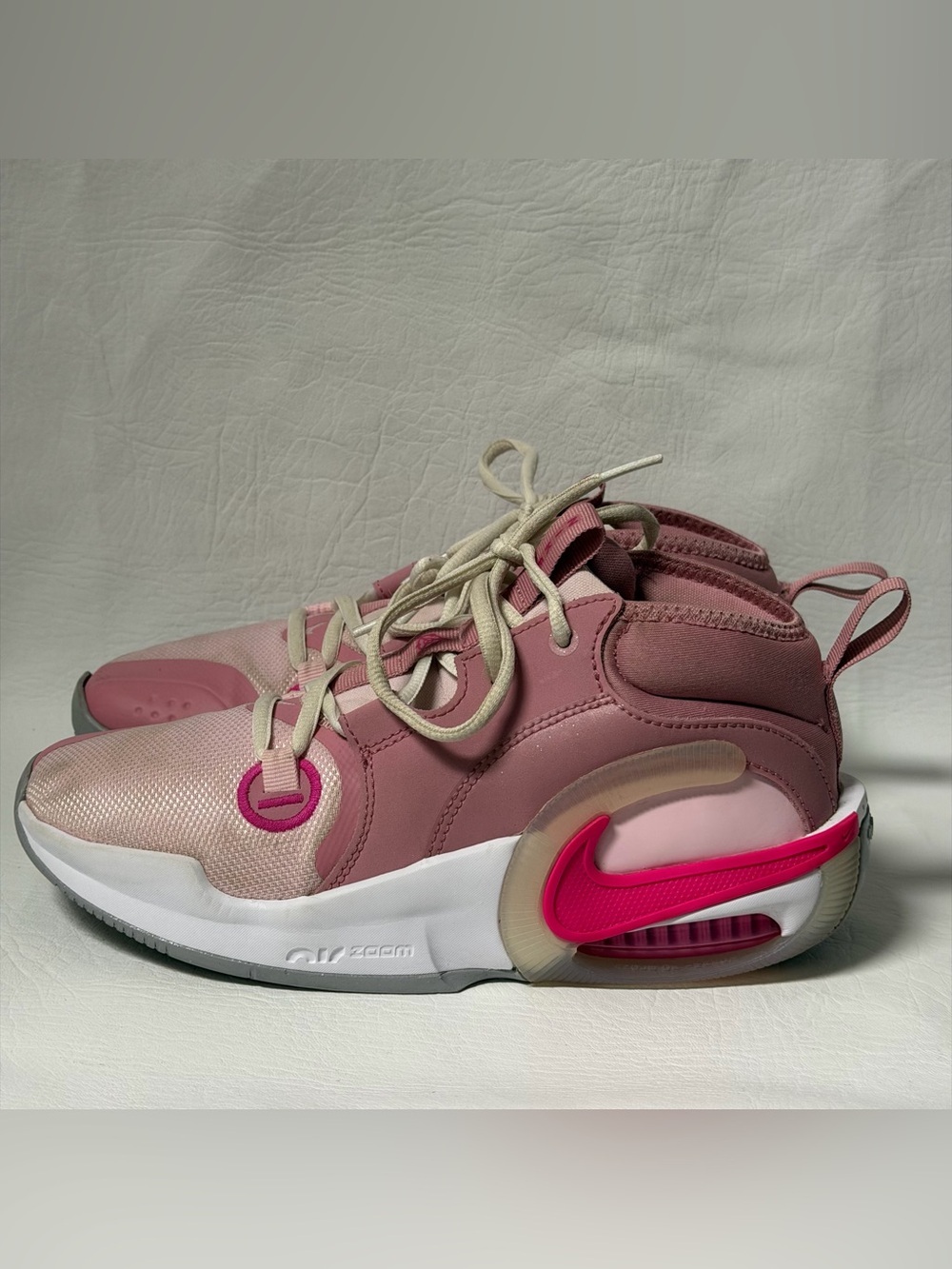 Nike Air Zoom Crossover 2 GS Pink & White (Women's 5.5)